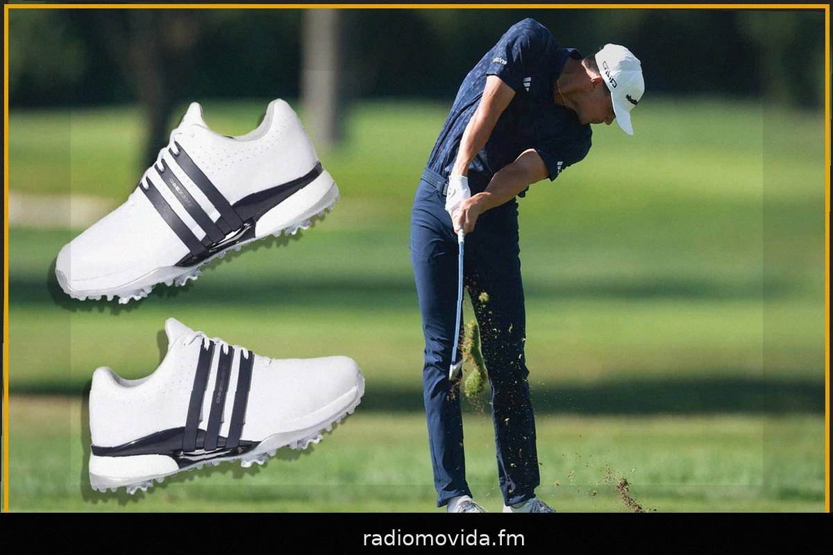Risparmia 30$ sulle popolari scarpe da golf Adidas Tour360 '24 Boost, vincitrici al Rocket Classic