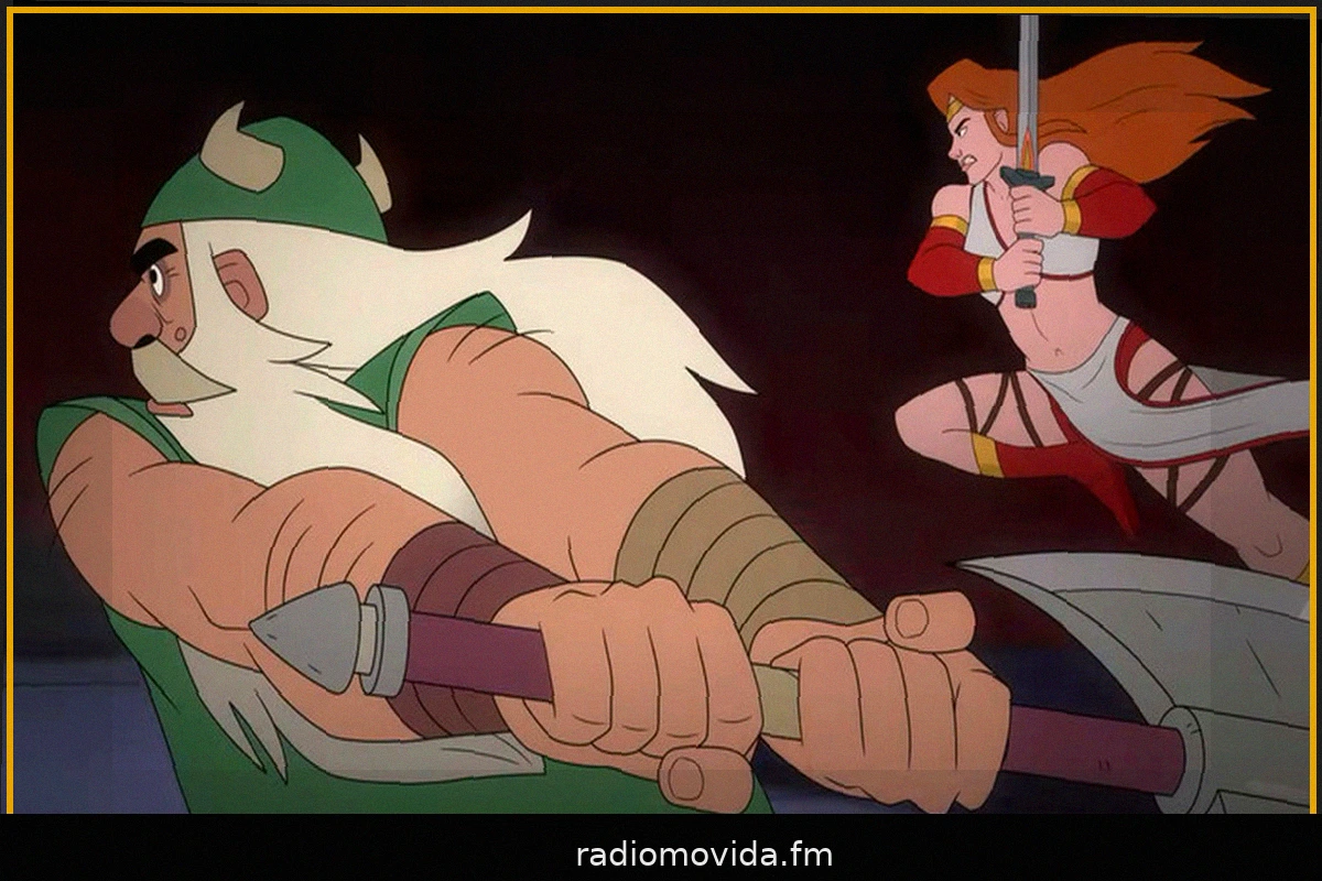 Trailer della serie animata Golden Axe pieno di battute autoreferenziali
