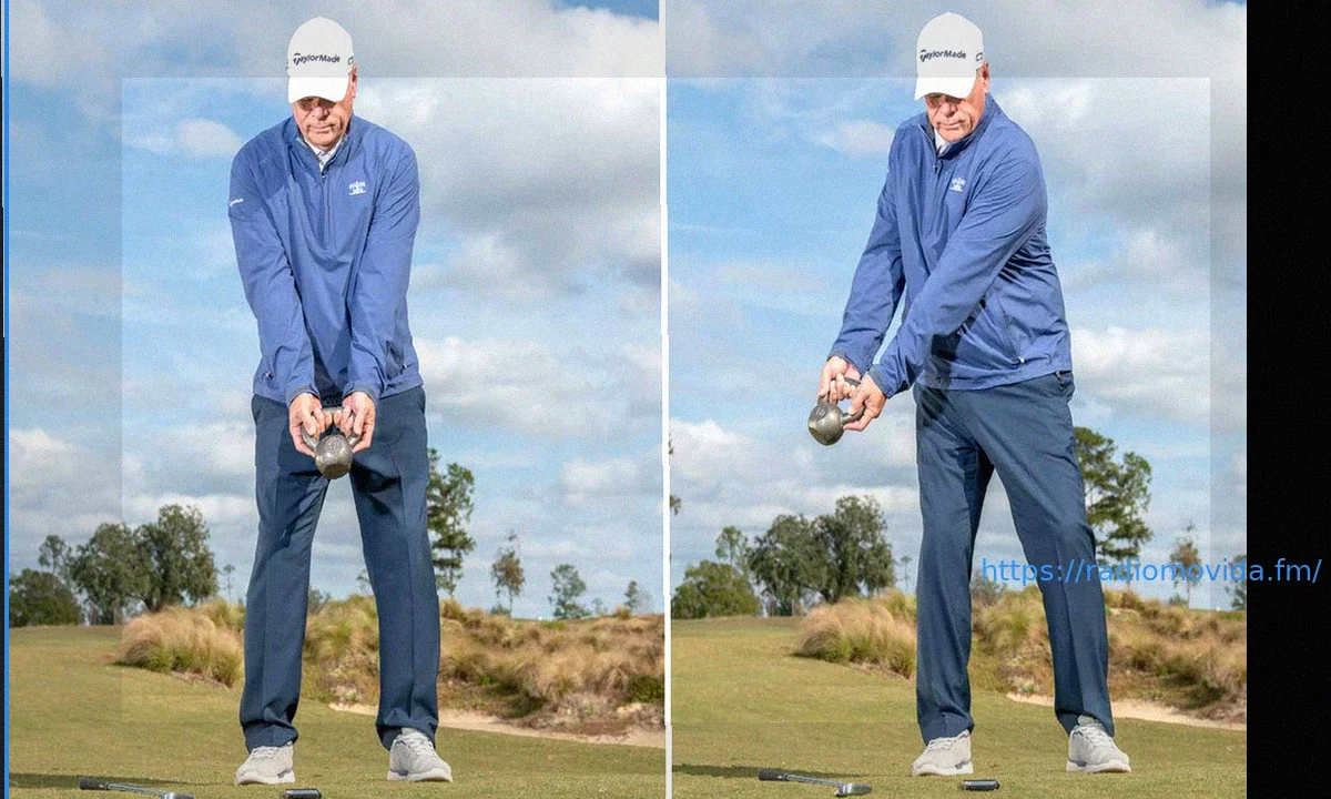 Esercizio Kettlebell per lo Swing: Sfrutta la Forza del Terreno nel Golf